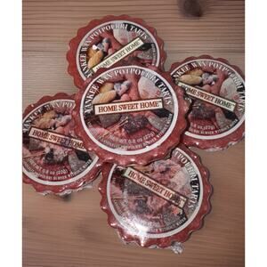 Yankee Candle Lot Spiced Apple / Home Sweet Home Tart Wax Potpourri DISCONTINUED